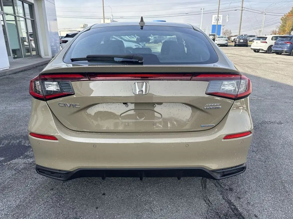 Clean Yellow 2025 Honda Civic Hybrid Sport Touring Hatchback FWD