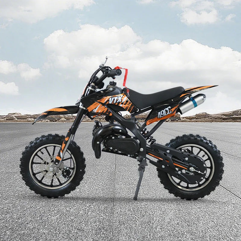 Two-Stroke Mini Gasoline Motorcycle