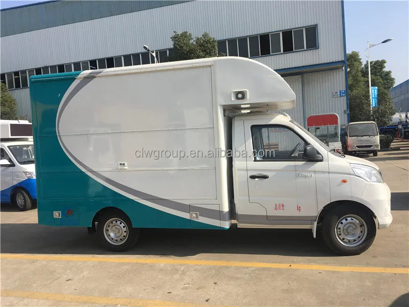 Mobile Barbecue Fast Food Truck Multifunctional Small Dining Car