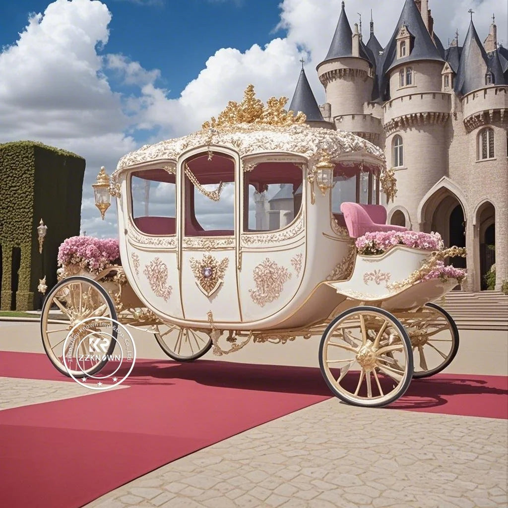 Electric Utility Car Person European Royal Family Carriage