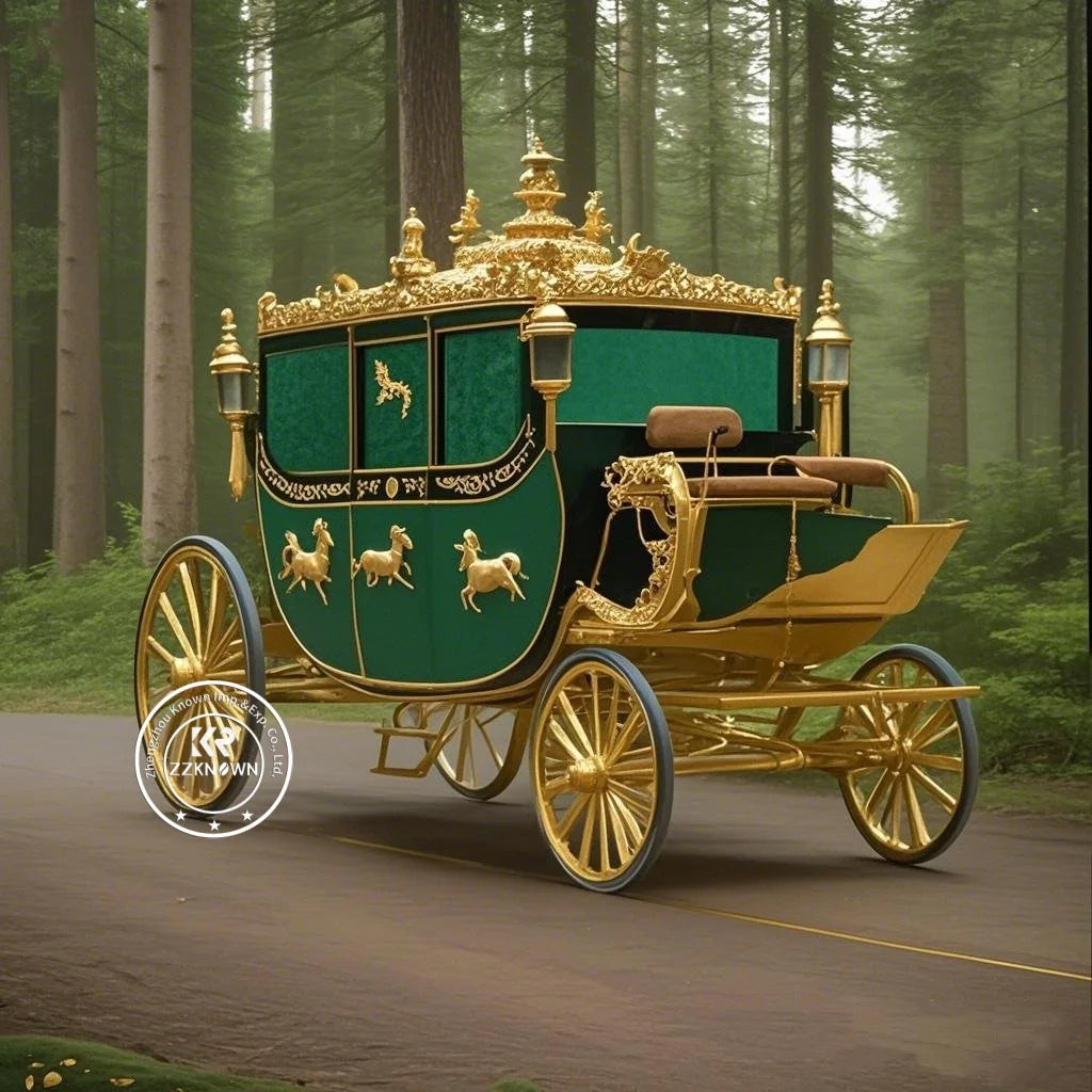 Electric Utility Car Person European Royal Family Carriage