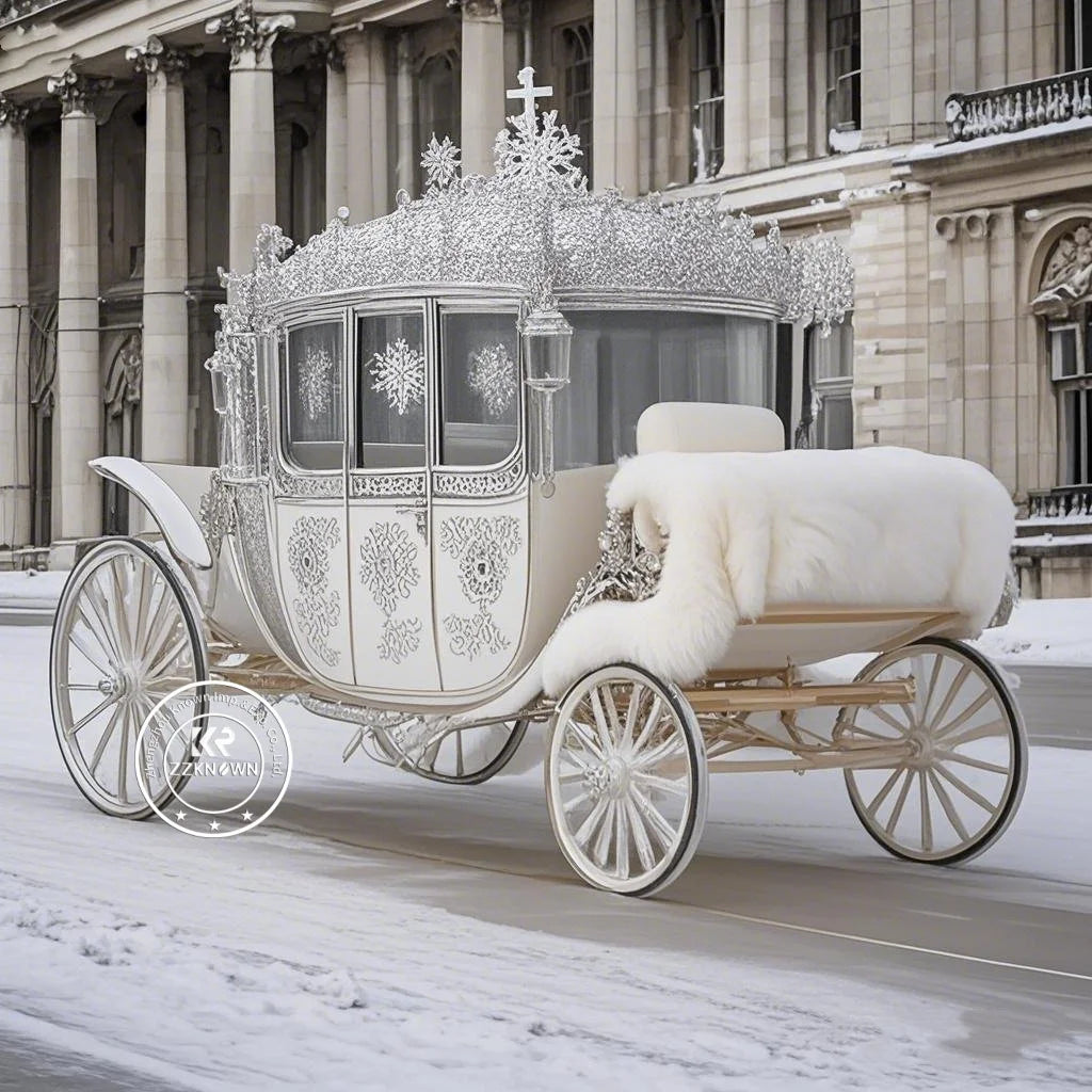 Electric Utility Car Person European Royal Family Carriage