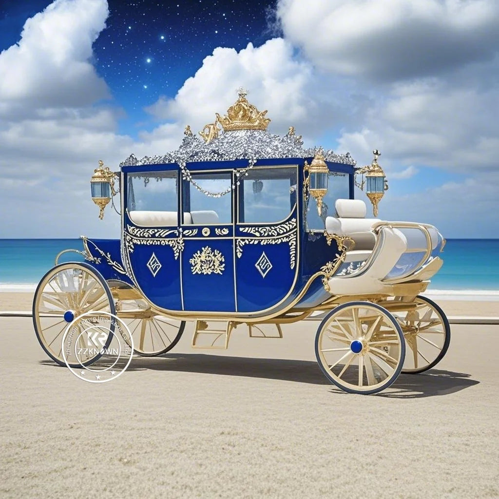 Electric Utility Car Person European Royal Family Carriage