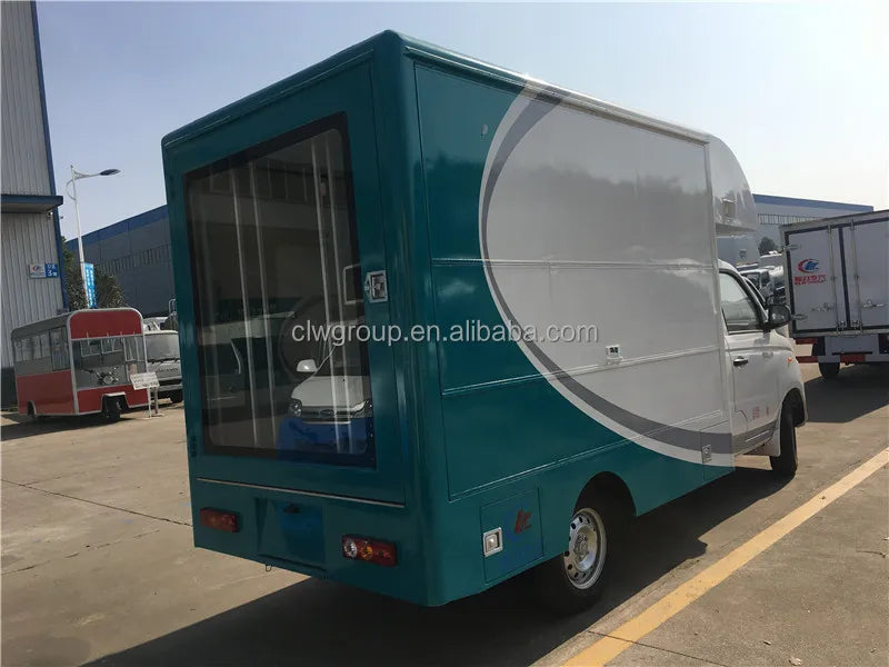 Mobile Barbecue Fast Food Truck Multifunctional Small Dining Car