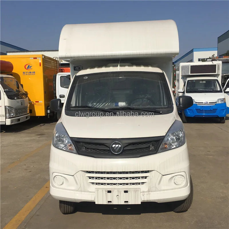 Mobile Barbecue Fast Food Truck Multifunctional Small Dining Car